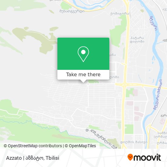 Карта Azzato | აზზატო