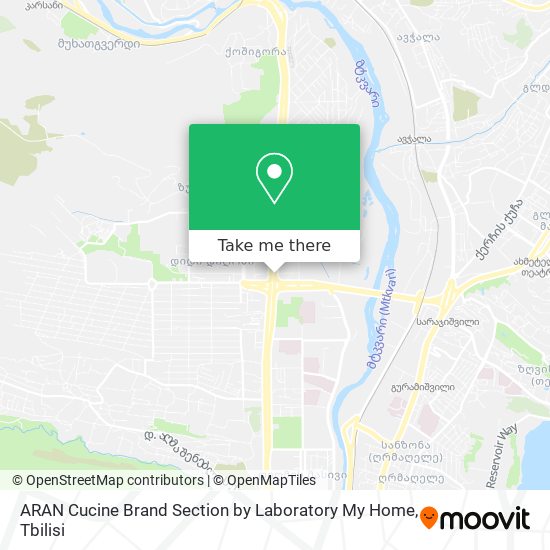 ARAN Cucine Brand Section by Laboratory My Home map