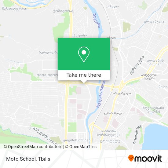 Moto School map