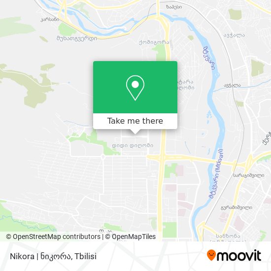 Карта Nikora | ნიკორა
