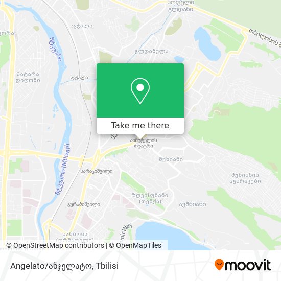 Angelato/ანჯელატო map