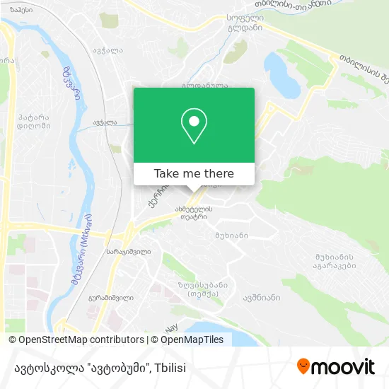 ავტოსკოლა "ავტობუმი" map