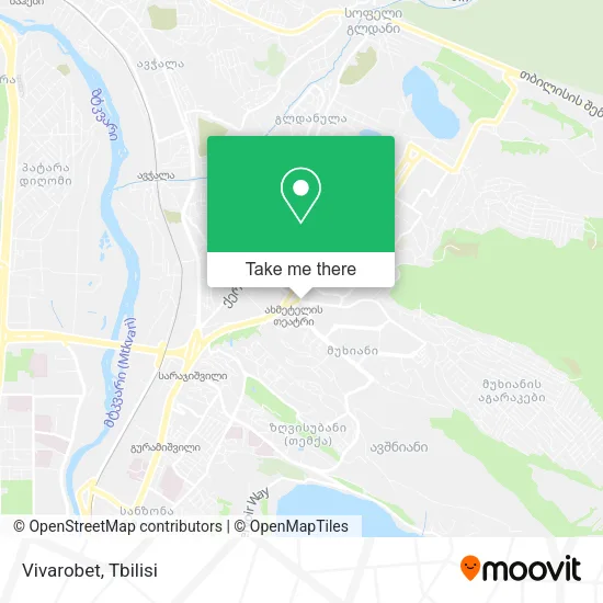 Карта Vivarobet
