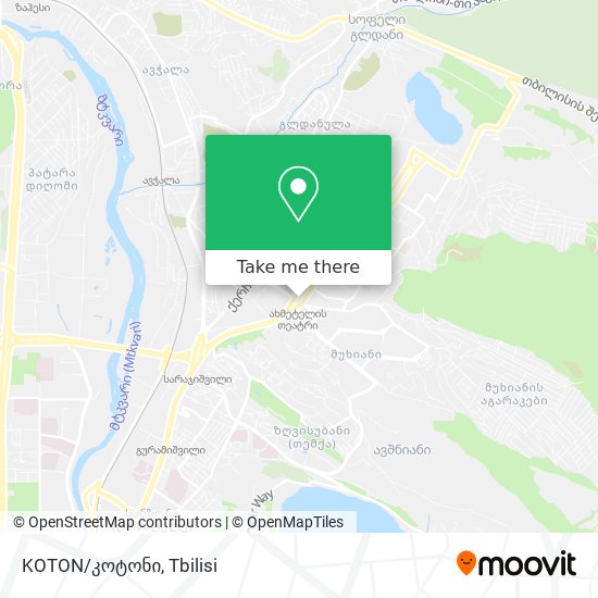 KOTON/კოტონი map