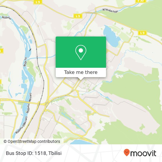 Bus Stop ID: 1518 map