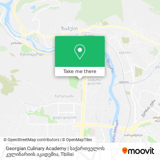 Georgian Culinary Academy | საქართველოს კულინარიის აკადემია map