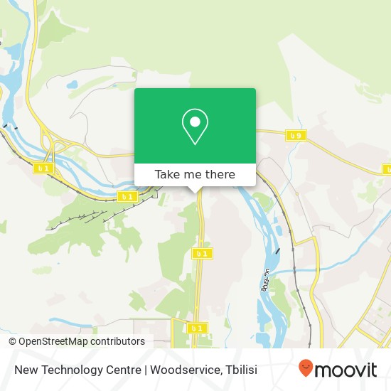 New Technology Centre | Woodservice map