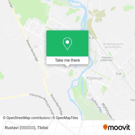 Карта Rustavi (რუსთავი)