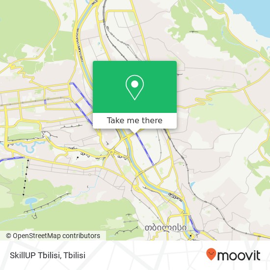 SkillUP Tbilisi map