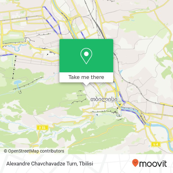 Карта Alexandre Chavchavadze Turn