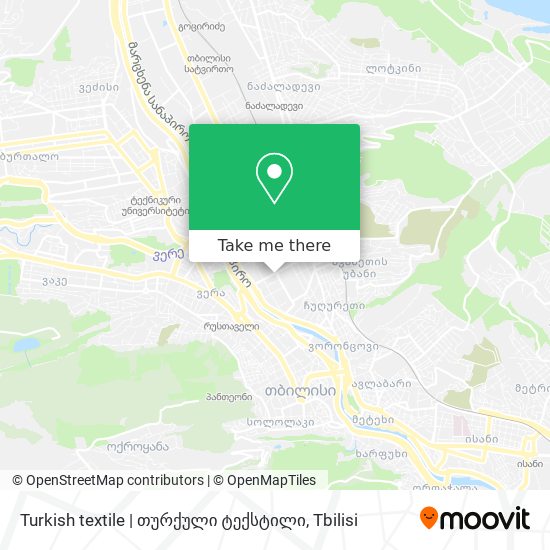 Turkish textile | თურქული ტექსტილი map