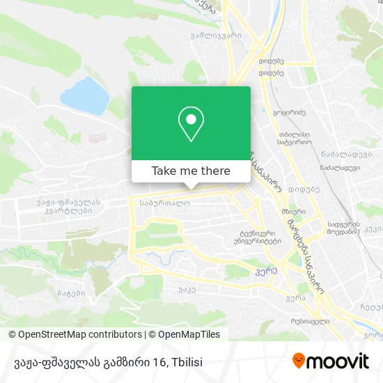 ვაჟა-ფშაველას გამზირი 16 map