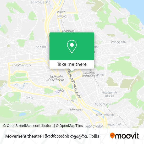 Movement theatre | მოძრაობის თეატრი map