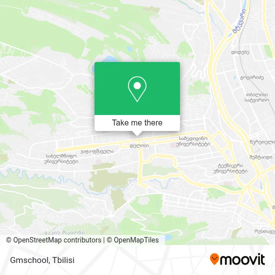 Gmschool map