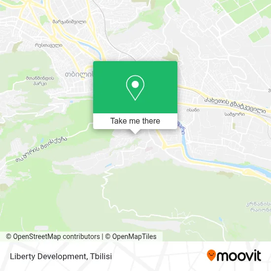 Liberty Development map