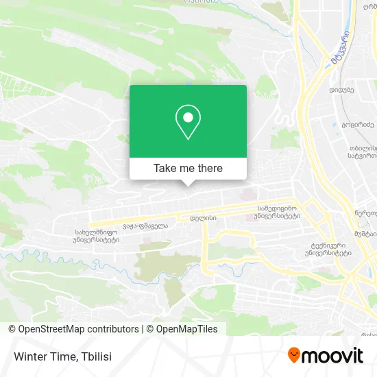 Winter Time map