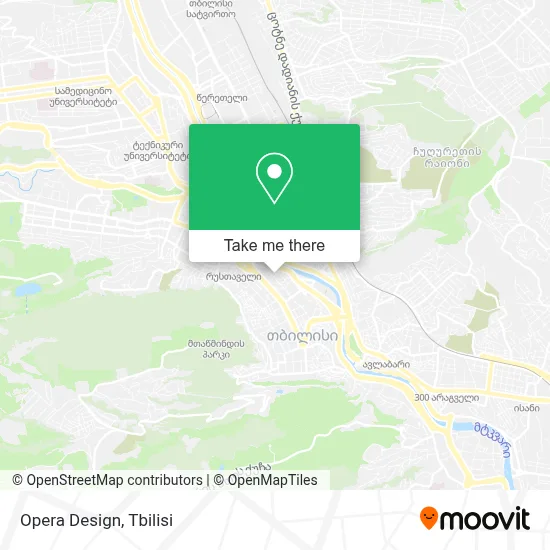 Opera Design map