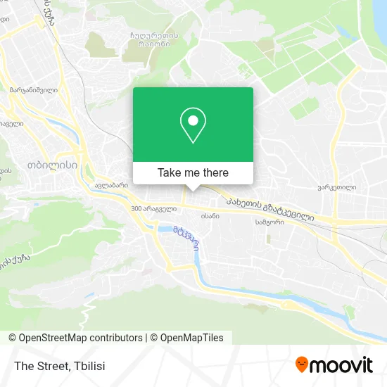 The Street map