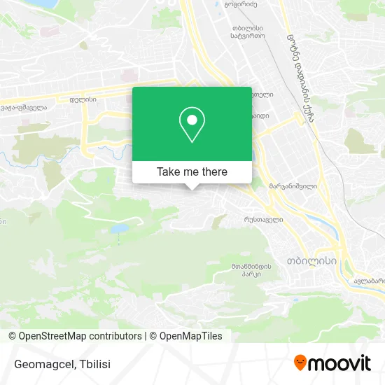 Geomagcel map