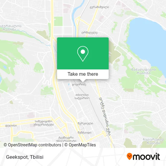Geekspot map