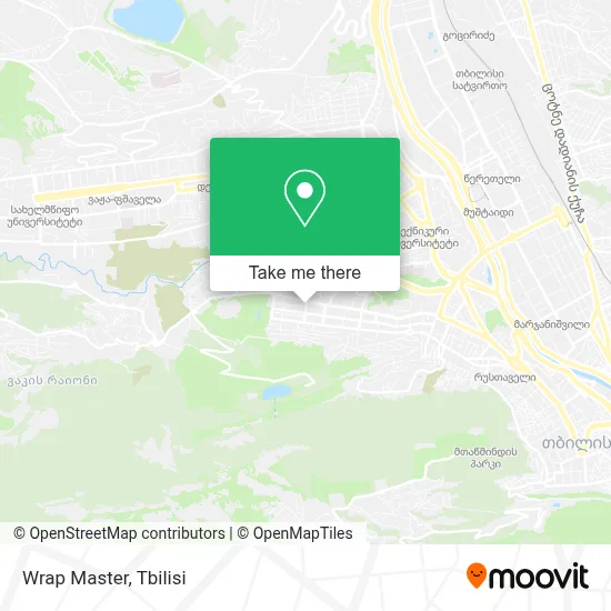 Wrap Master map