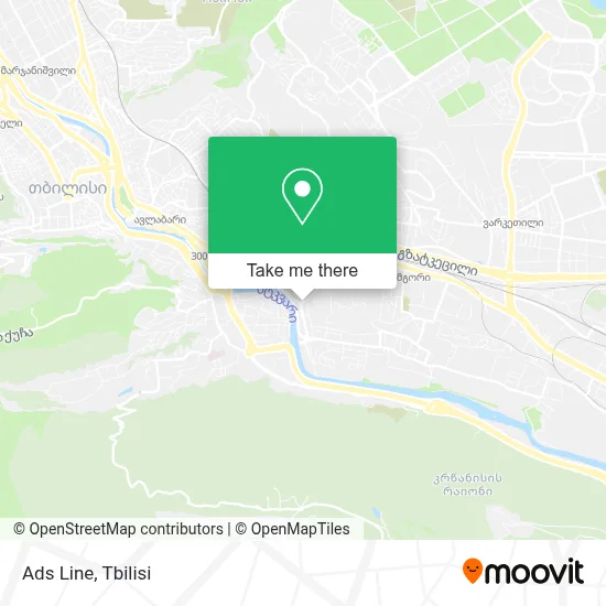 Ads Line map