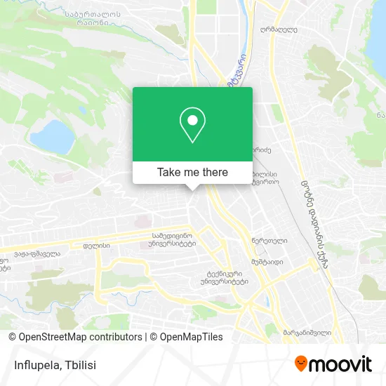 Influpela map