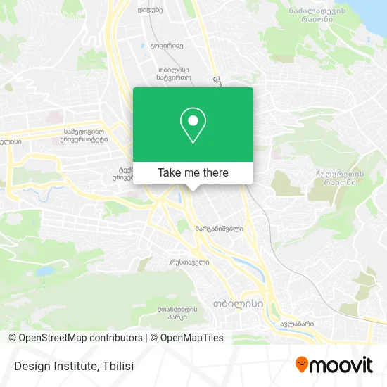 Design Institute map