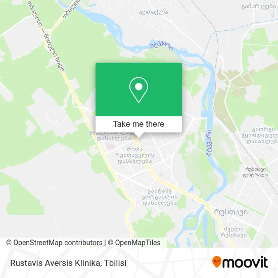 Rustavis Aversis Klinika map