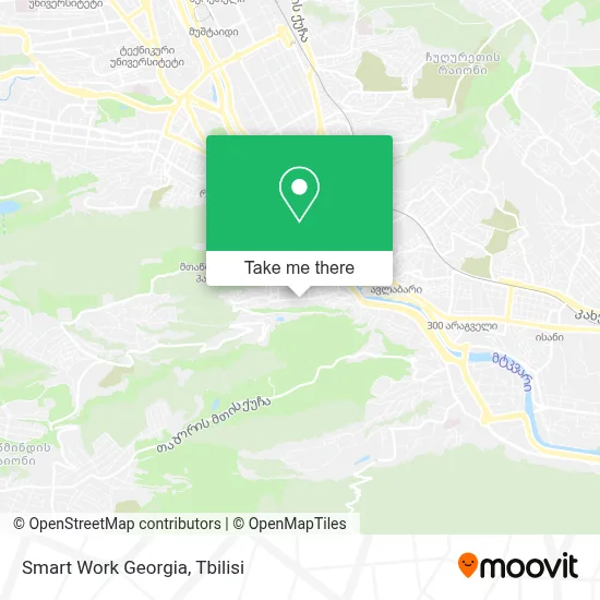 Smart Work Georgia map