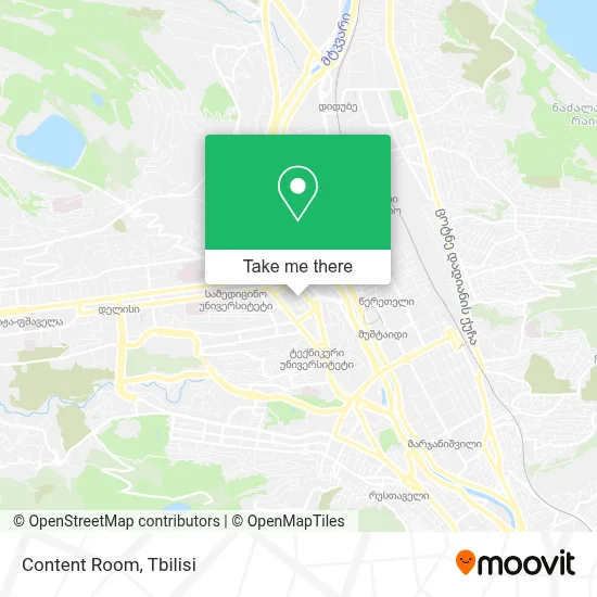 Content Room map