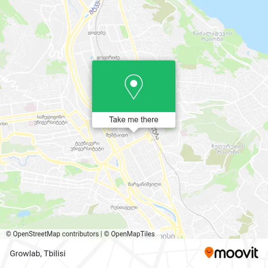 Growlab map