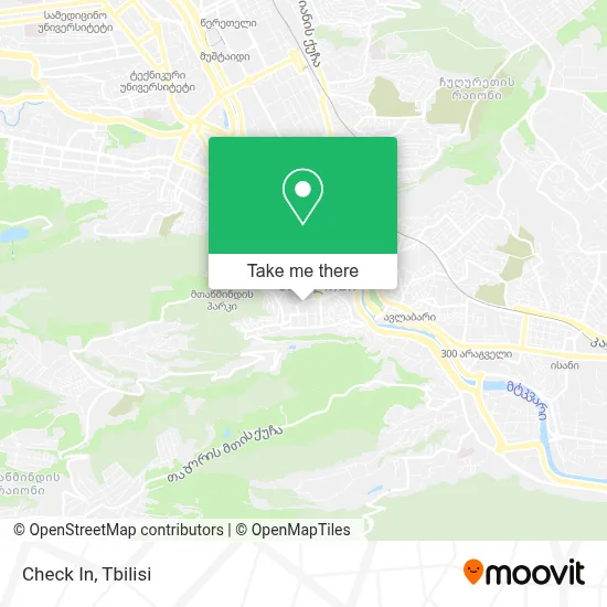 Check In map