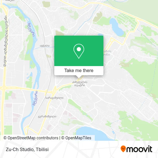 Zu-Ch Studio map
