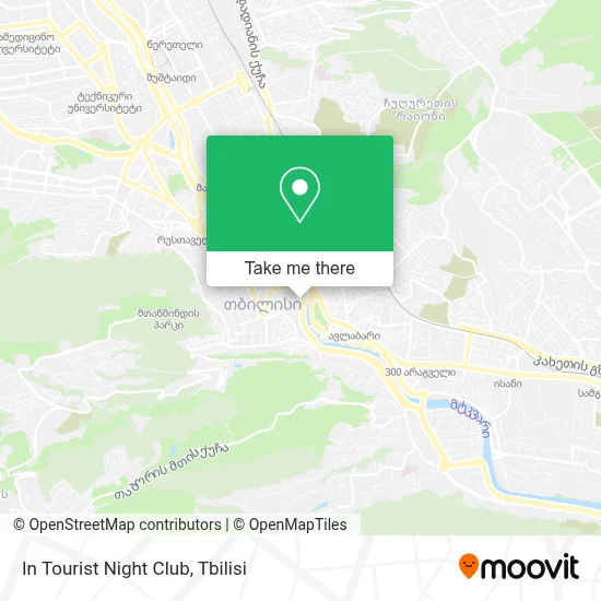 In Tourist Night Club map
