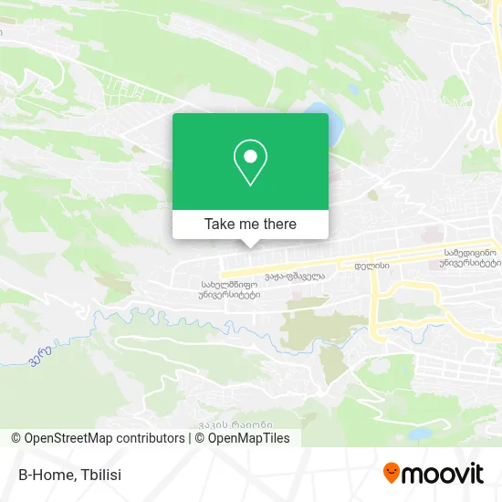 B-Home map