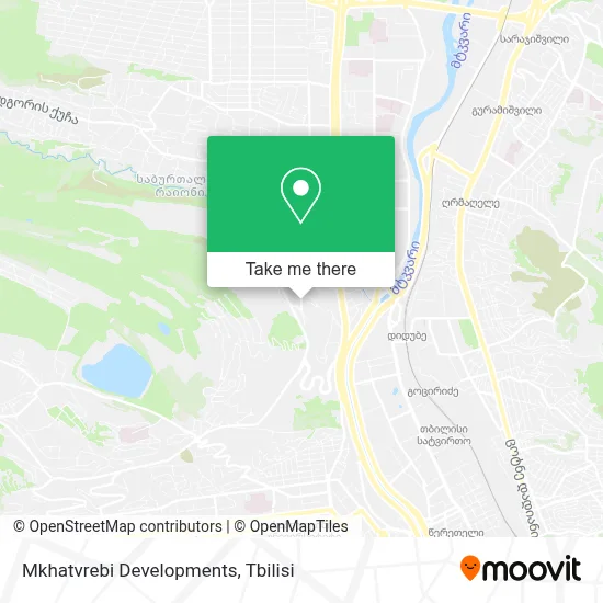 Mkhatvrebi Developments map