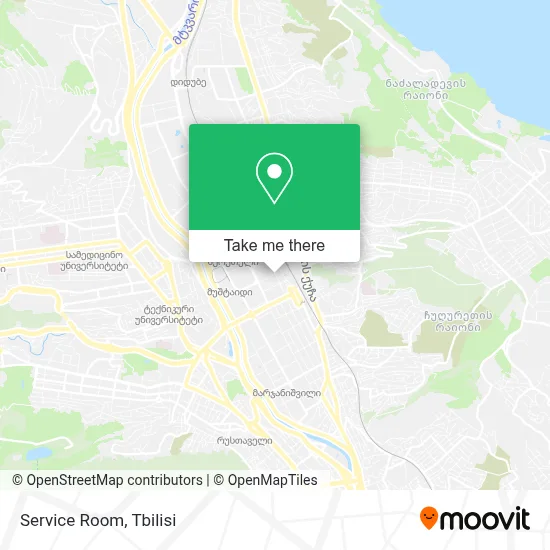 Service Room map