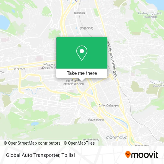 Global Auto Transporter map