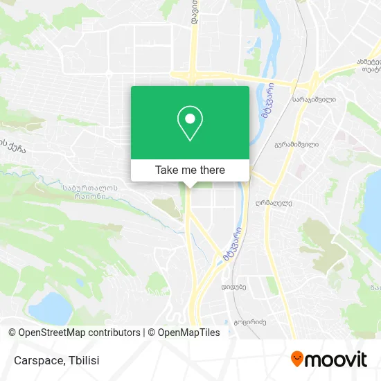Carspace map