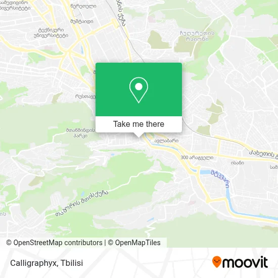 Calligraphyx map