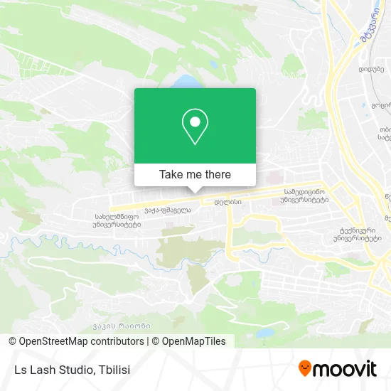 Ls Lash Studio map