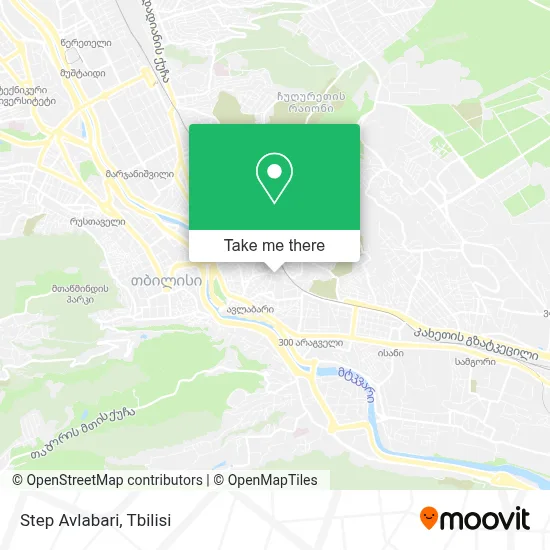 Step Avlabari map