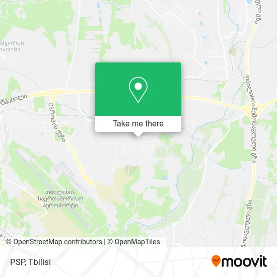 PSP map
