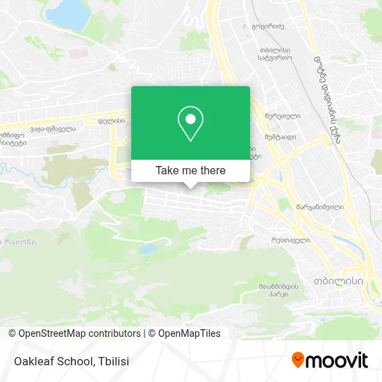 Oakleaf School map
