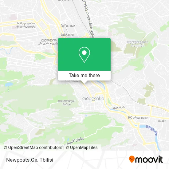 Newposts.Ge map