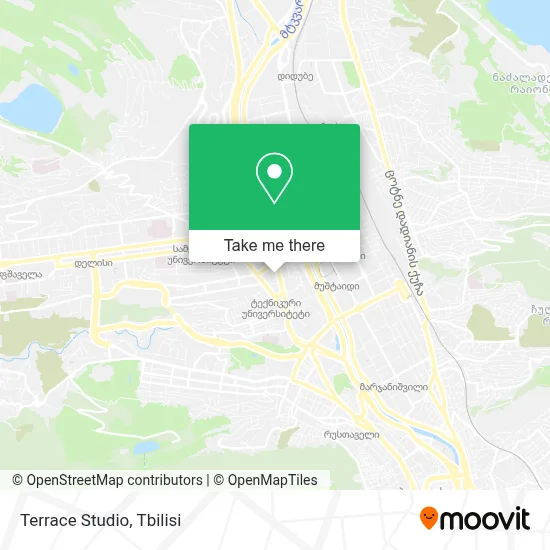 Terrace Studio map