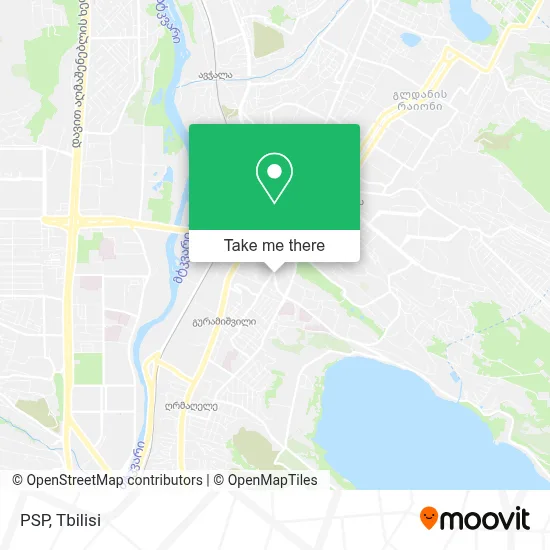 PSP map