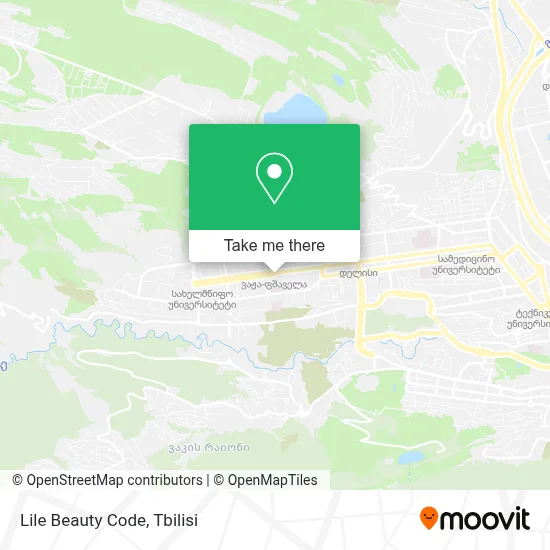 Lile Beauty Code map