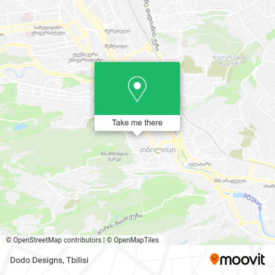 Dodo Designs map